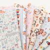0.5m/1m/2m Thickened Cartoon Printed Canvas Fabric for Sofa Cover Tablecloths Curtains Canvas Bags Handmade DIY Sewing Fabrics
