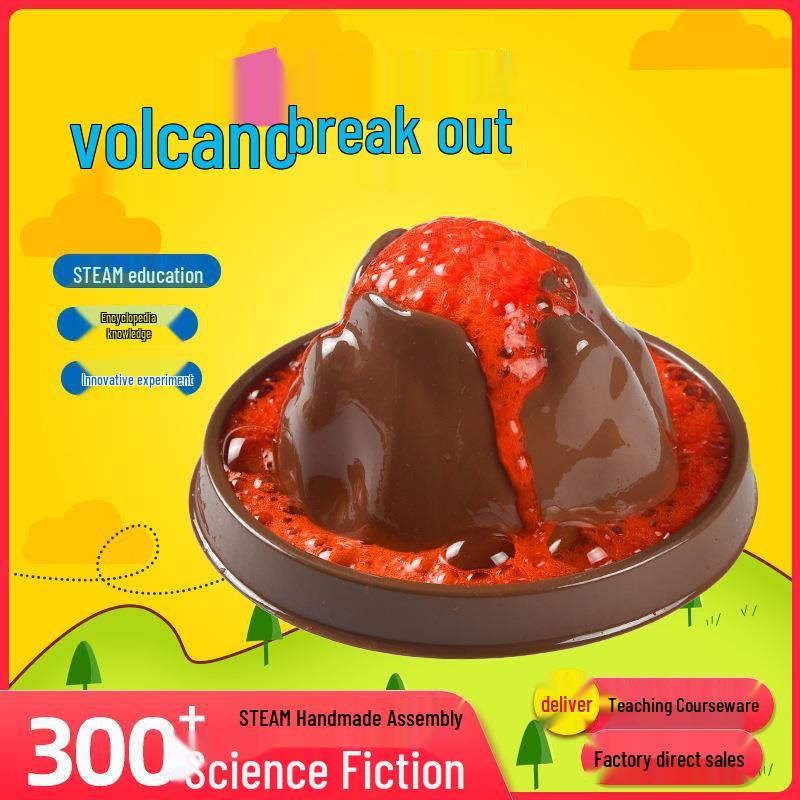 

DIY Volcanic Eruption Science Kit for Young Elementary Students