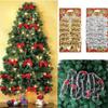12pcs New Party Decoration Home Decor Christmas Tree Hanging Wedding Supplies Xmas Ornament Bowknot