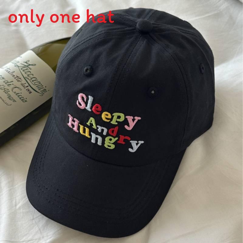 

Cotton Baseball Cap For Women With Wide Brim Sun Protection Adjustable Summer Fashion Accessory