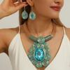 Set Jewelry Creative With Electroplated Crystal Accessories And Modern Style For Enthusiasts Fashion