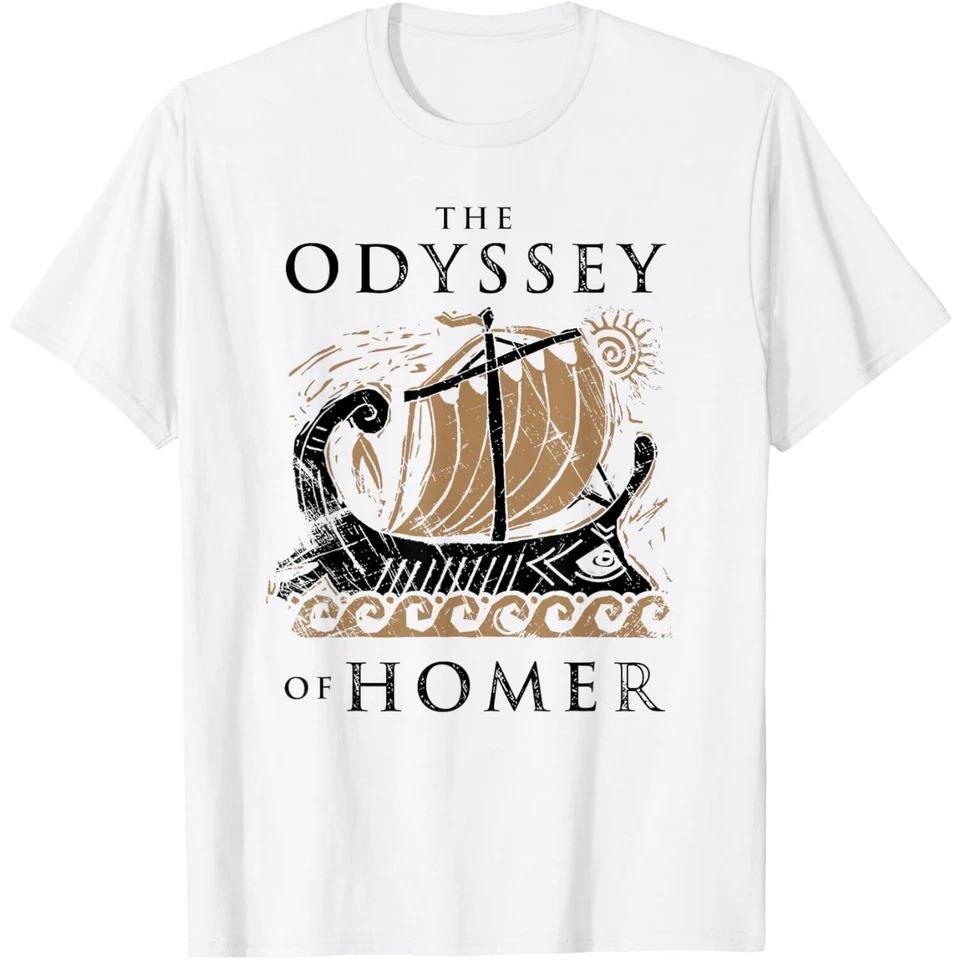 Unisexs Tshirt Limited Movie The Odyssey Of Homer Ancient Greek History Book Odyssey Tees Fashion Streetwear Cotton Breathable