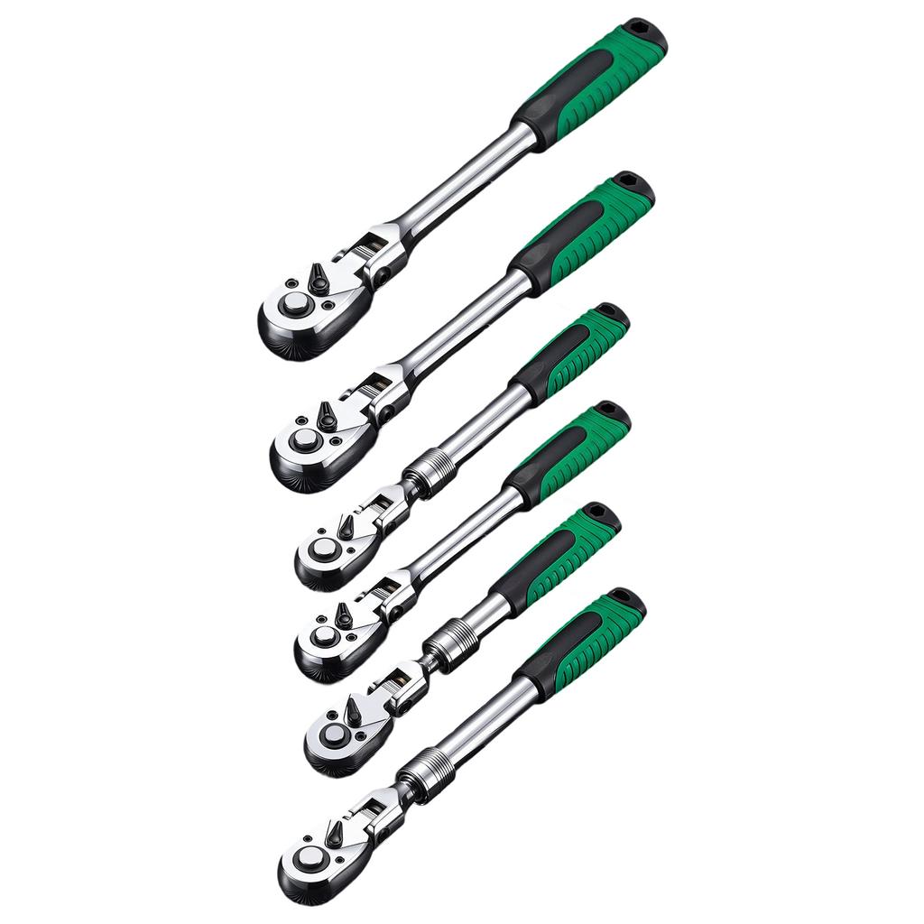 3/8inch 1/2inch 1/4inch 72 Tooth Drive Ratchet Wrench Professional Automotive Improvement Easy Socket Wrench Tool