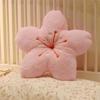 Pink Plush Pillow Cherry Blossom Floor Seat Cushion Kawaii Tatami Cushion  Photo Decorations