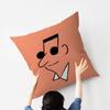 Kunst JJean JJullien Niedliche Kissenbezüge Kissenbezug Wohnzimmer Sofa Heimdekoration Maßgeschneidert