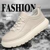 New High Quality Men Genuine Leather Shoes Autumn Comfortable Sneakers Fashion Man Shoes Soft Leather Versatile Skateboard Shoes