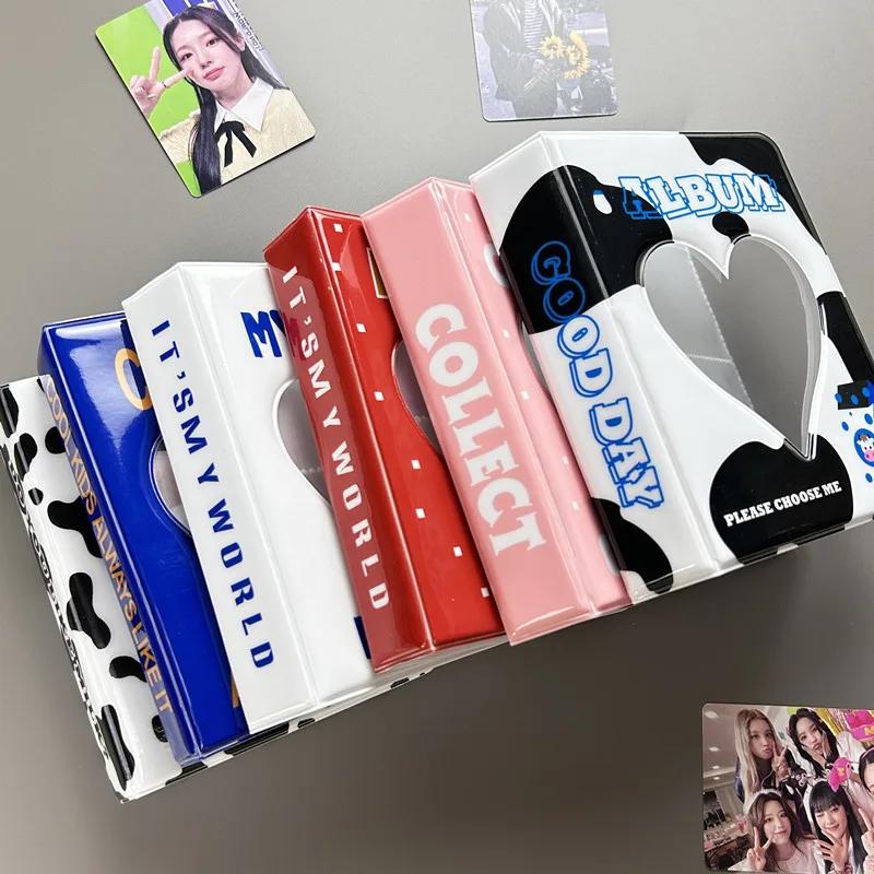 3 inch 64/160 Pockets Mini Photo Album Cartoon Album Photo Holder Book Collect Kpop Album De Fotos Kpop Photocard Binder