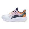 LiNing Lingyue 3.0 Durable Breathable Sports Casual Shoes Kids Sneakers White Blue YKNT022-2