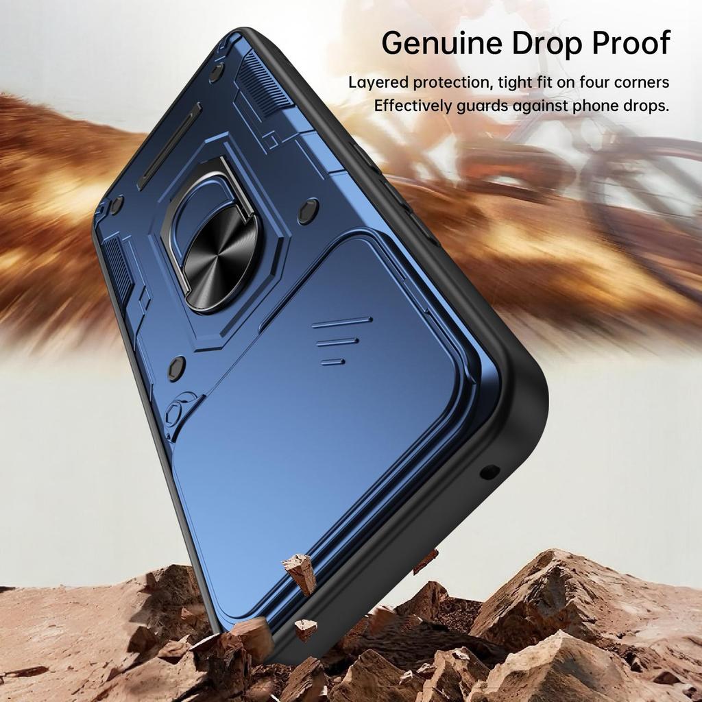 Nothing Phone 4A Pro Anti-drop Magnetic Ring Holder Case