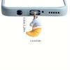 1pc Cartoon Sleeping Hat Star/Moon Mobile Phone Dust Plug For IPhone/Type-C Mobile Phone Port