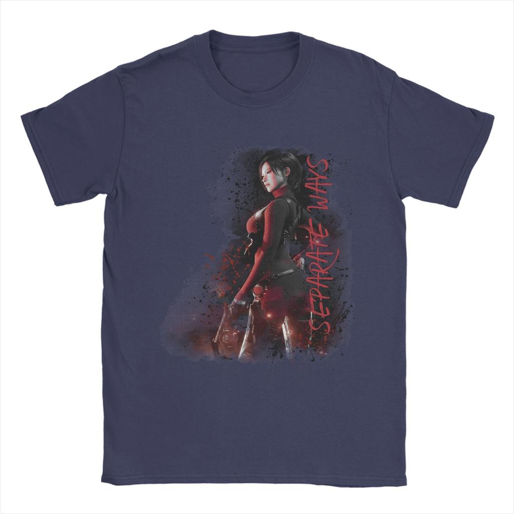 Separate Ways Ada Wong Tshirts Unisex Cotton Clothing Novelty Crewneck Short Sleeve