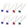 2023 Heart Pendant Necklace for Women Long Chain Collar Necklaces Choker Jewelry