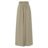 Women High Waisted Wide Leg Pants Summer Casual Flowy Palazzo Pants Beach Trousers With Pocket