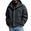 Men's  Leisure  Loose  Windbreaker  Hooded  Hood  Coat