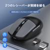 Wireless Mouse, Connects To 3 Devices, 2.4G Bluetooth, USBType-C Receiver, Quiet, Lightweight, 100016024003200 DPI, 6 Buttons, ForwardBack Button,