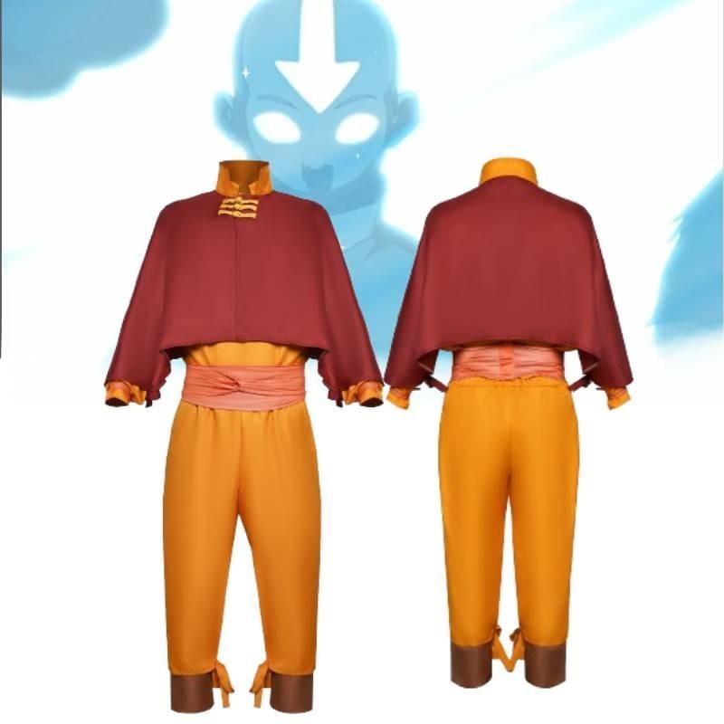 Stylish The Last Airbender Roleplay Costume With Soft Flexible Spandex Fabric