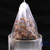 Biodegradable Corn Fiber Drawstring Tea Bag - Disposable Steeping Filter for Loose Leaf Tea