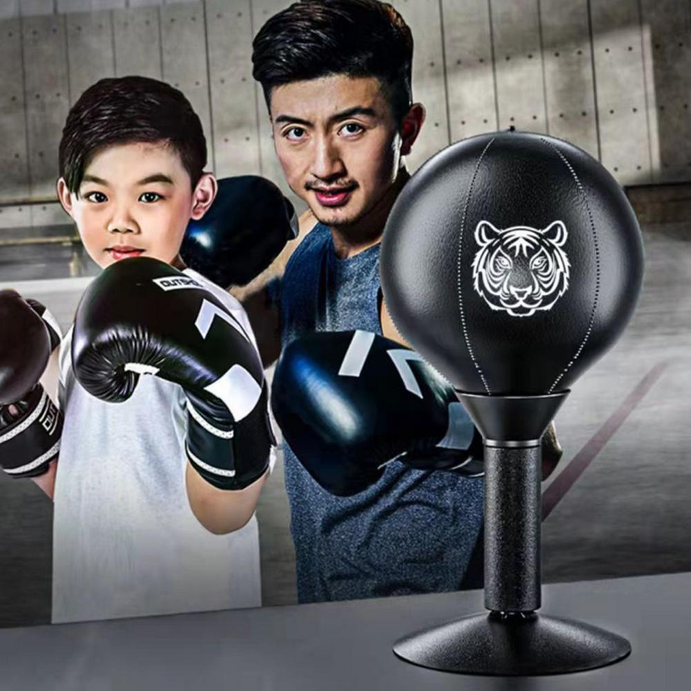 Desktop Punching Bag Heavy Duty Stress Relief Desk Boxing Punch Ball Free Standing Stress Buster for Office Table and Counters