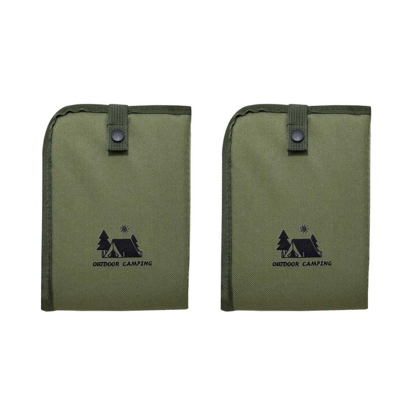 Outdoor Sitting Pad Waterproof Foldable Cushion 600D Oxford Cloth Lightweight Mat for Camping Picnic Beach  Events