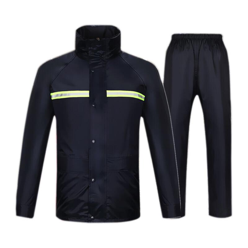 Yan Wang 617-MAX Double Layer Reflective Split Rain Suit XXL