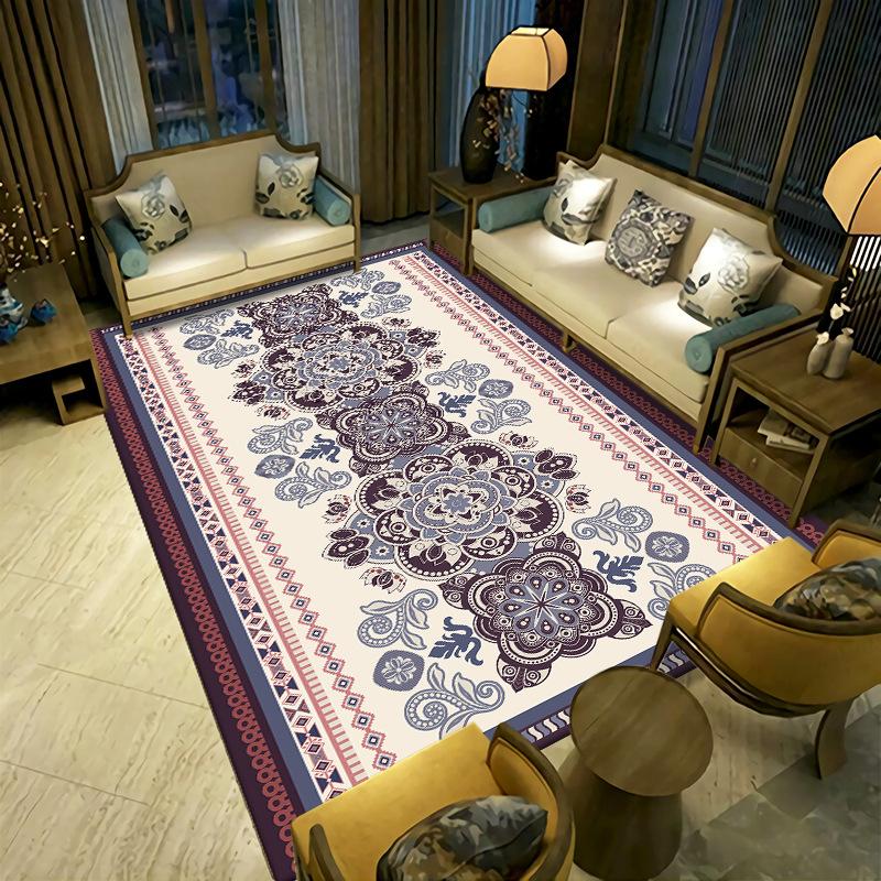 European Style Carpet Living Room Simple Coffee Table Sofa Bedroom Bedside Carpet Household Large Area Carpet