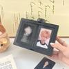 Rotatable Photo Frame Soild Idol Picture Frame Display Stand Desk Accessorie Kpop Photocard Holder Room Desktop Decoration