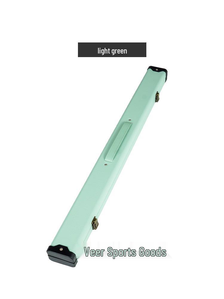 Professionelle zweiteilige Billard Queue Tasche, Ultra-Leicht Kunststoff Stahl, Zwei-Schlitz Design