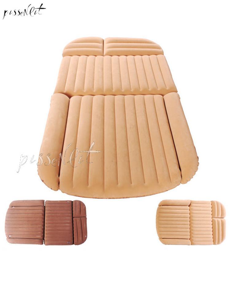 SUV Trunk Inflatable Car Mattress Flocking Portable Padded Inflatable Cushion Sexy Car Travel Bed Child lover car mattress