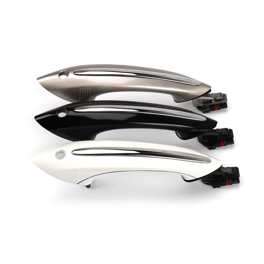 For BMW F10 F07 F02 Black With Comfort Access Outside Door Handle For BMW 5 6 7 Series 525 528 530 535 730 740 750i