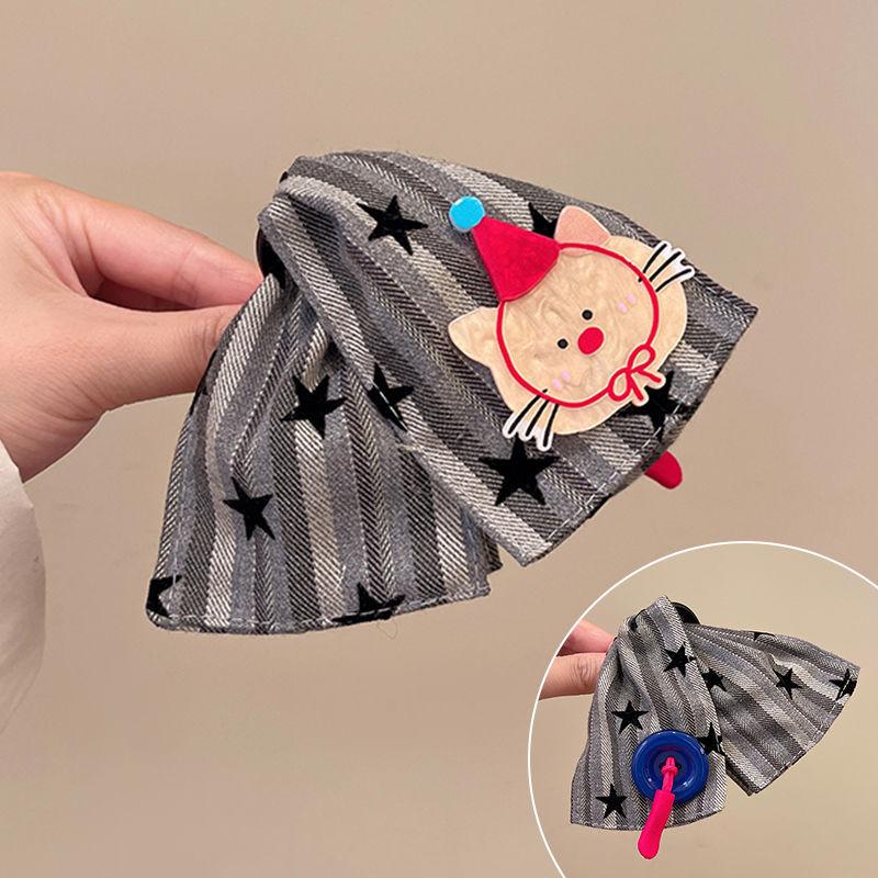 Cute Cartoon Cloth Hair Claws Kawaii Funny Shark Clip Rabbit/Bear/Dog Hairpins Cute Animals Headwear Party Hair Accessories New