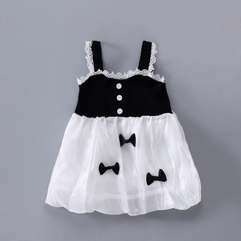 

Платье-комбинация для девочки Летнее детское платье Детское милое платье принцессы 90