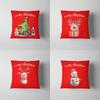 Christmas Themed Pillowcases Car Accessories Office Santa Claus Living Room Sofa Home Pillowcases