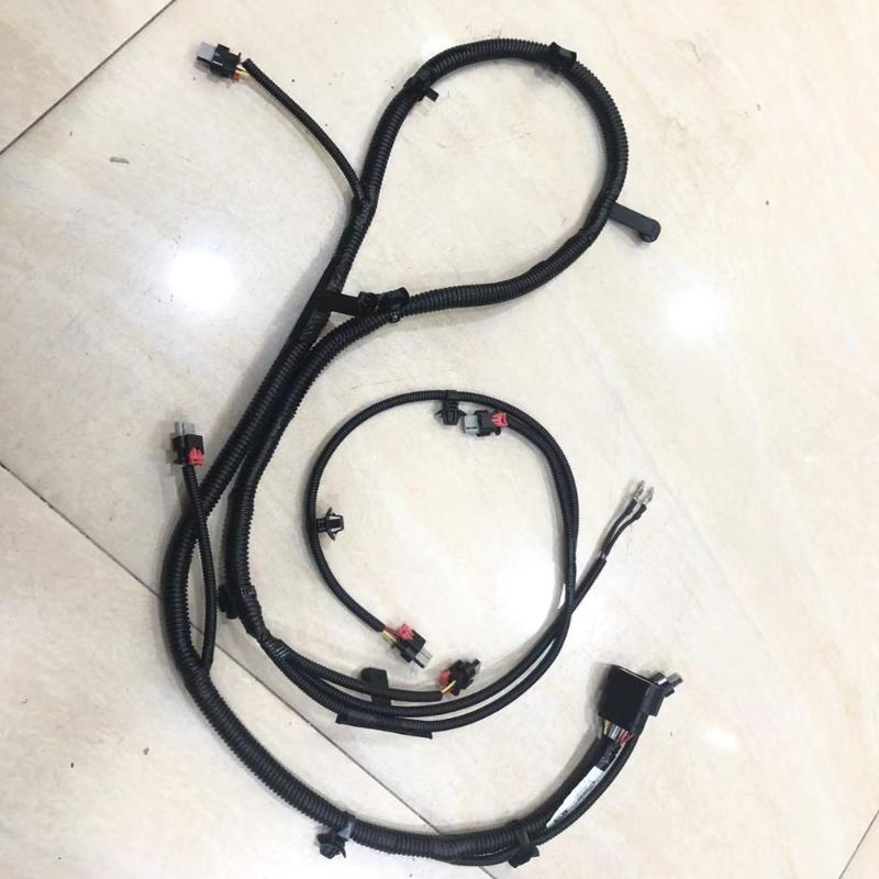 Chicote de Fiação do Sensor de Assistência de Estacionamento com Radares de Marcha Atrás do Para-choque Dianteiro do Carro Adequado Para Model 3 206795801B Chicote de Velocidade da Linha do Para-choque