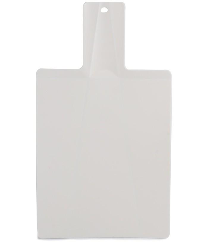 

Foldable Plastic Cutting Board: Shovel-Shaped, Practical Kitchen Utensil with Storage Rectangle