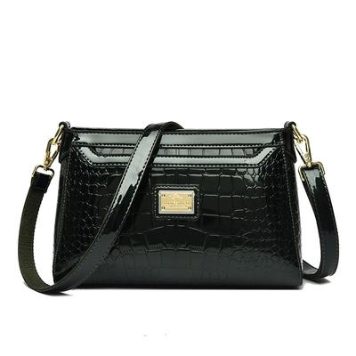 Modische Krokodilmuster Einzel-Schulter Umhängetasche und Einfache Eidechsenmuster Messenger Bag