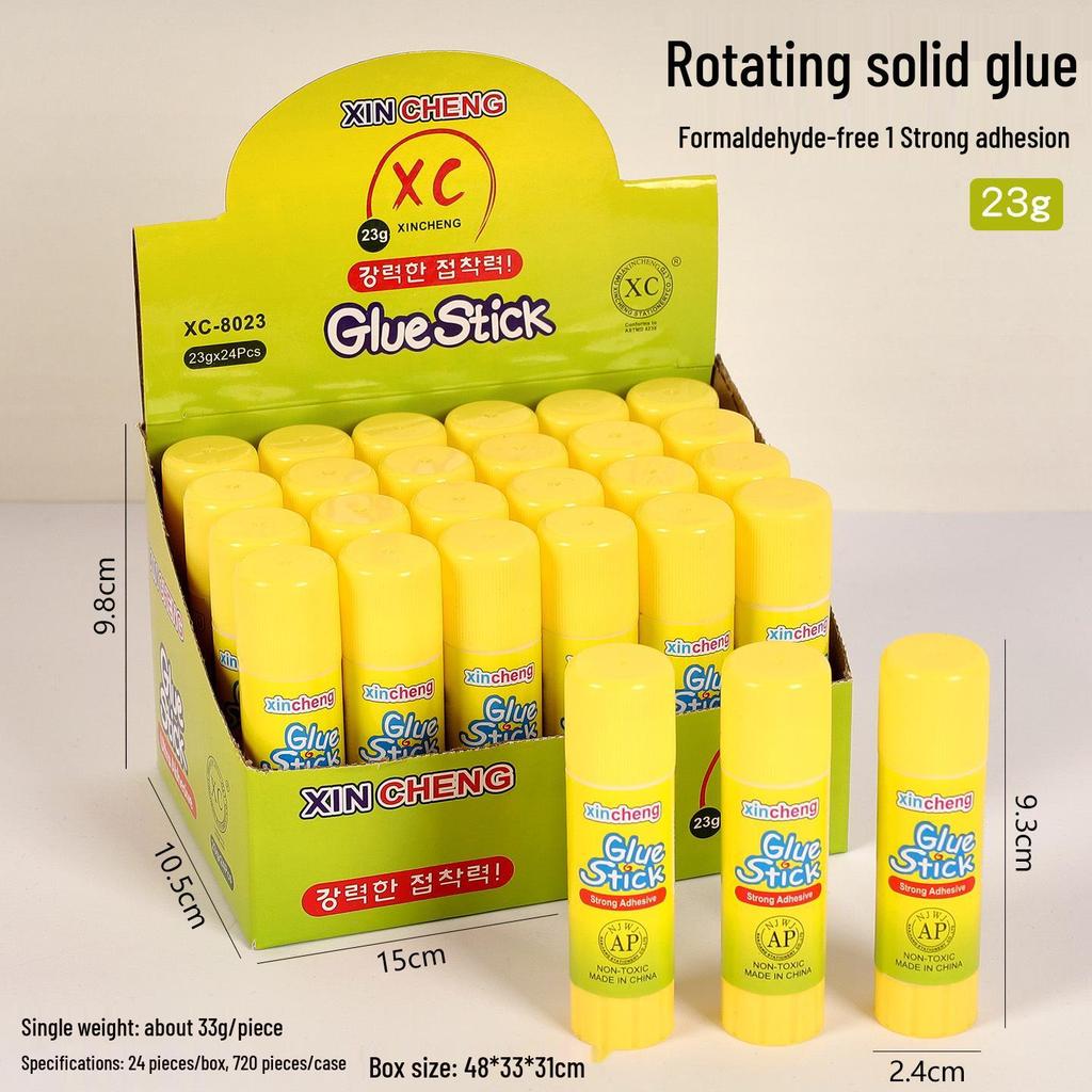 Large Size High Viscosity White Solid Glue for Handmade Projects and Office Use