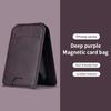 Custodia Porta Portafoglio in Pelle Magnetica per Magsafe per iPhone 17 16 15 14 13 Pro Max Porta Carte Borsa per Telefono Cover Accessori