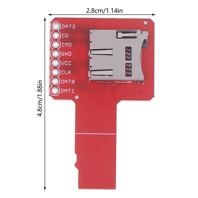 Sniffe Per Scheda TF Piastra Adattatore Universale 1 Pz Microsd Sniffe Piastra Adattatore Scheda TF Compatibile Con Arduino