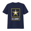 Pocket Distressed U S Army Logo Vintage US Military T shirt vintage Washed Soft fashion Versatile Stylish graphic Stretched