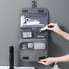 1pc Foldable Toiletry Bag Organizer Hanging Storage Bathroom Makeup Case Cosmetic Bag Travel For Travel Business