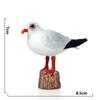 Cute Seagull Statue Cartoon Miniature Bird Figure Bird Animal Figures  Car Interior Decorations