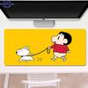 New Creative Hd Anime Crayon ShinChan Cute Cartoon Large Table Mat NonSlip Lock Oversized Office Mouse Pad Student Table Mat