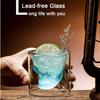 Crystal Skull Glass Cup – Double Layer Transparent Mug for Coffee, Whiskey, Wine, Beer