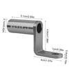 Motorcycle Rearview Mirror Mount Extender Bracket Holder Aluminum Alloy Handlebar Mirror Adapter Mobile Phone Support Stand