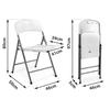 Folding Garden Catering Chairs Sofotel Pl-404 Set Of 2