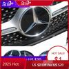 Car Sticker 2025 Hot For Mercedes Benz 3D ABS Logo The Front Grille Star Logo Badge Mirror Bottom for Mercedes-Benz for Mercedes