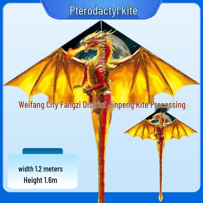 Winged Dragon Kite: High-End Cartoon Kite for Kids
