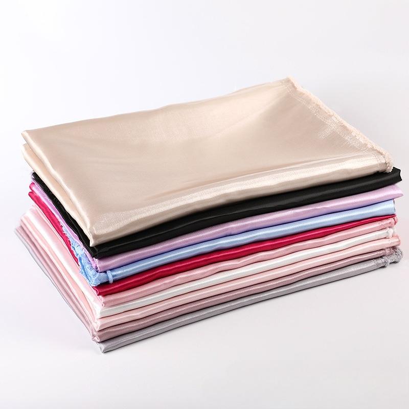 Water Gloss Satin High-brightness Liquid Cloth Silk Satin Reflective Fabric Wedding Dress Designer Clothing Fabric