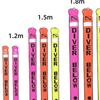 HOTDIVE 1.2m Reflective Nylon Inflatable Dive SMB