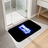 Lech Poznań Print Flannel Kitchen Mat Christmas Soft Area Rug Non Slip Floor Carpet Home Decoration